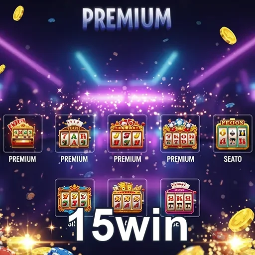 Imagem relacionada a jogos e apostas no site 15win, destaque de jogos de loteria e entretenimento.